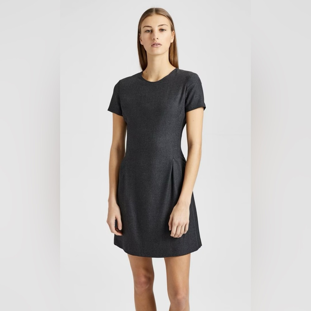 NWT Theory Corset Tee Dress, Black, 4